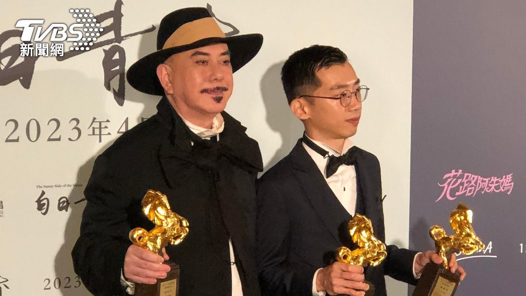 黃秋生（左）、導演劉國瑞。（圖／陳郁文攝）