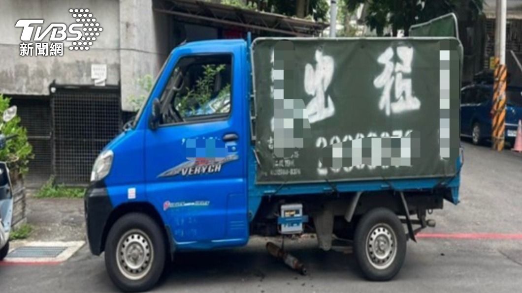 北市文山區員警陸續接獲小貨車駕駛報案。(圖/TVBS)