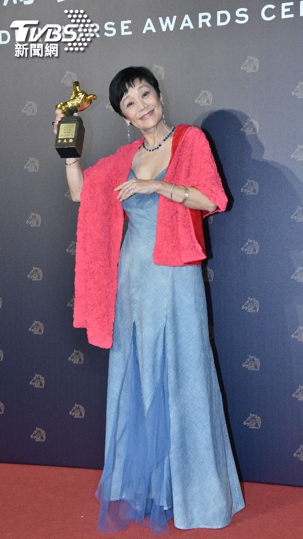 張艾嘉以港片《燈火闌珊》奪下本屆金馬獎「最佳女主角獎」。（圖／梁恩誌攝）