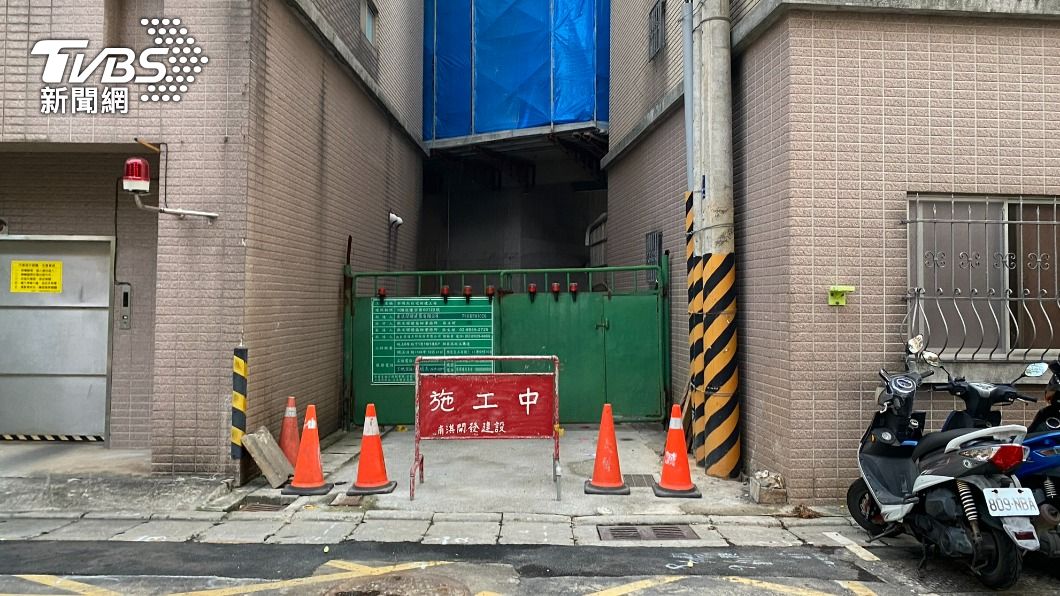 工地遭竊。（圖／TVBS）