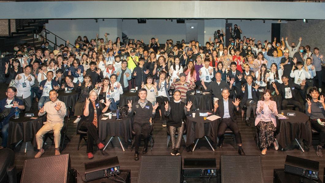 近兩百位音樂人齊聚一堂歷年最大盛會。(圖/中華音樂人交流協會提供)