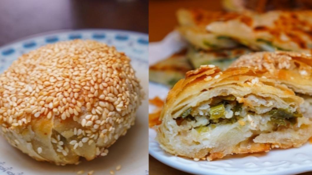 蟹殼黃一切開發現好有層次,吃起來鹹香鹹香的。(圖/剎有其食提供)