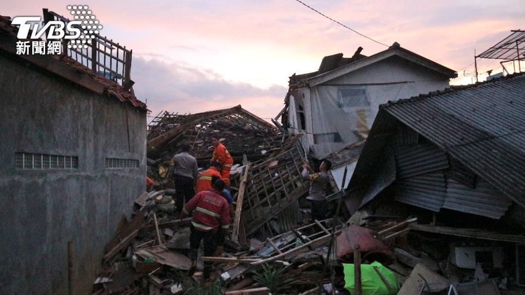 印尼西爪哇規模5.6強震　增至162死數百人受傷