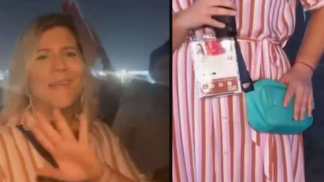 梅茨葛指出，她在採訪時，有人趁機打開她的包包行竊。（圖／翻攝自Dailymail）