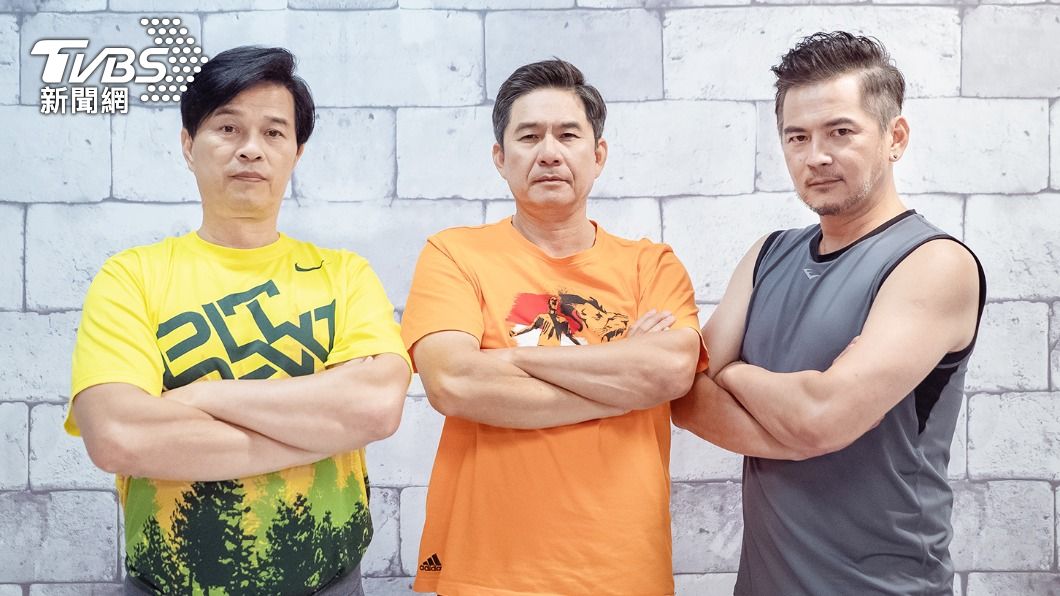 左起李興文、洪都拉斯、馬國賢戲裡有許多有趣互動。(圖/TVBS)