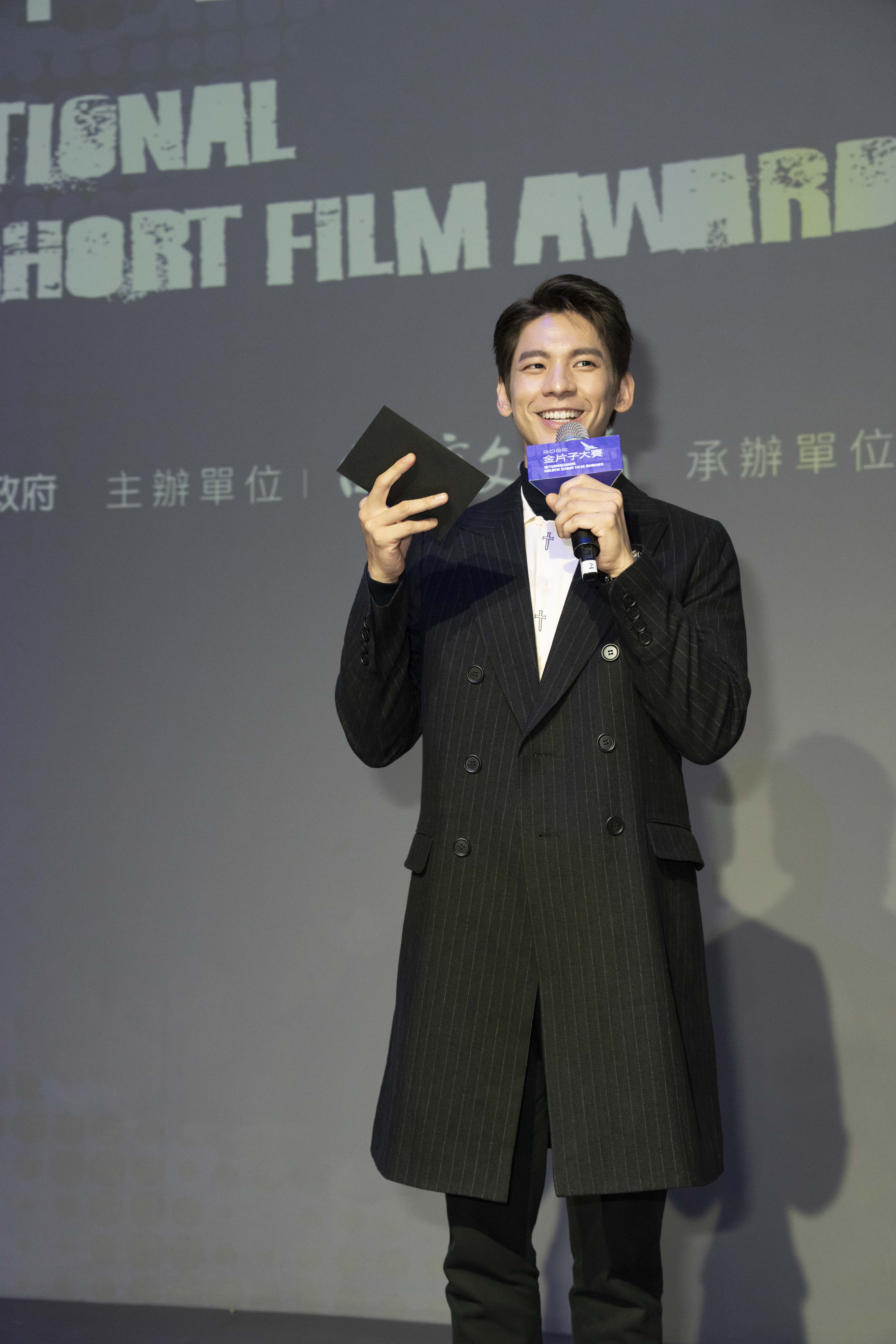 林柏宏分享感情觀。（圖／台北市電影委員會提供）