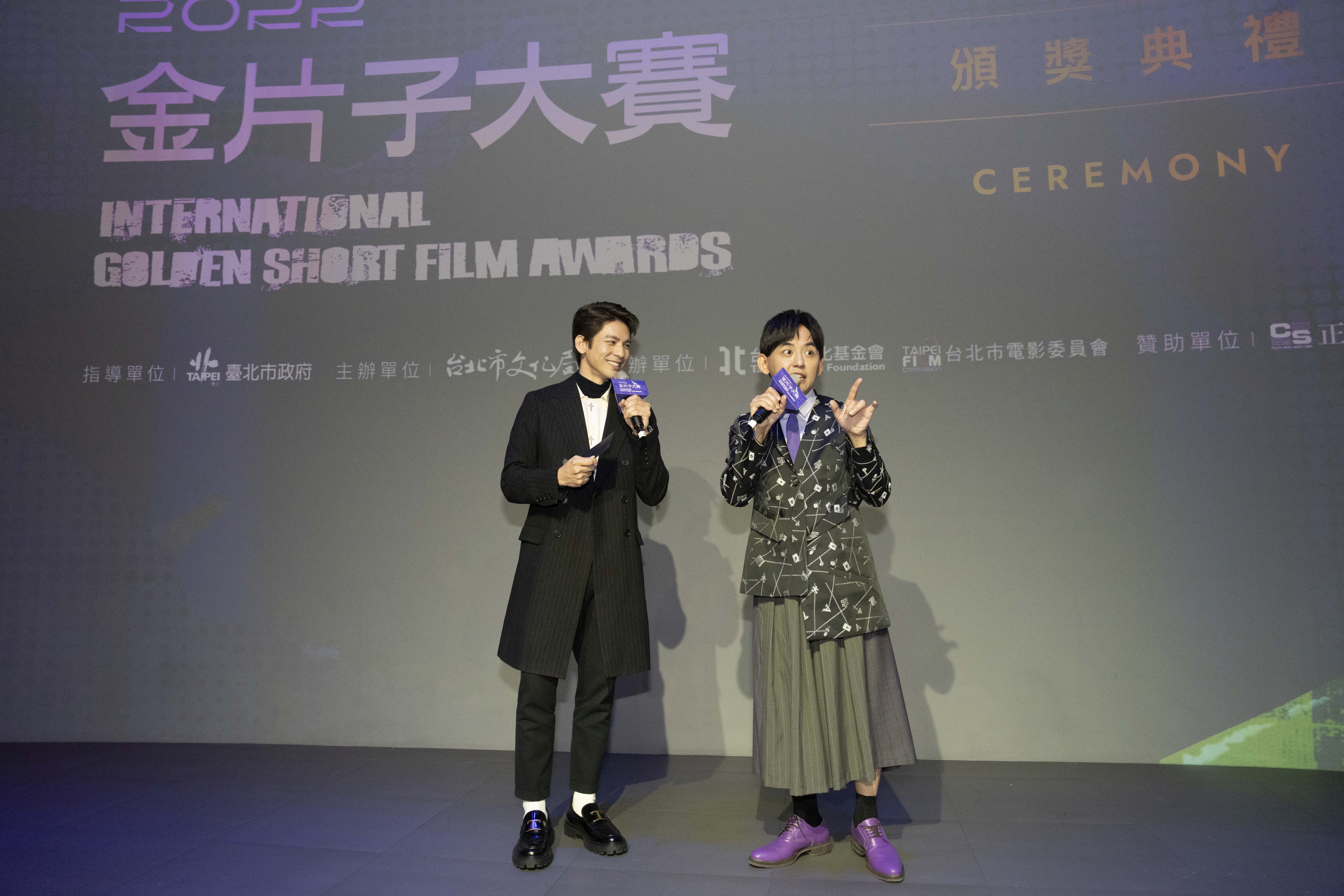 林柏宏（左）近期籌拍新作。（圖／台北市電影委員會提供）