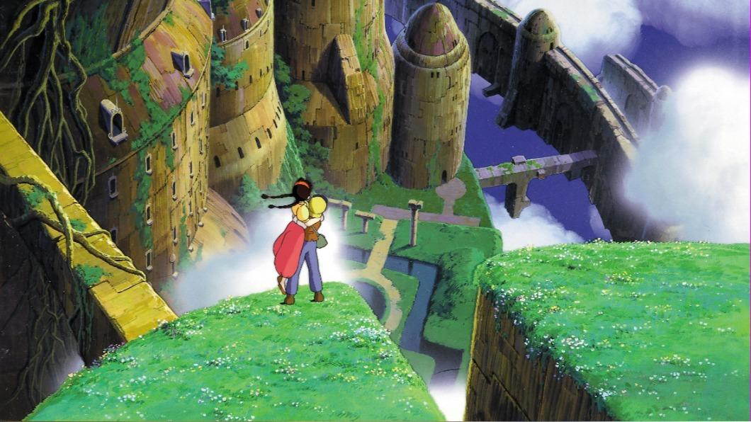片中「天空之城」拉普達是引用英國作家喬納森斯威夫特的小說《格列佛遊記》中的飛島國空中城堡拉普達為設定。(圖/甲上提供)