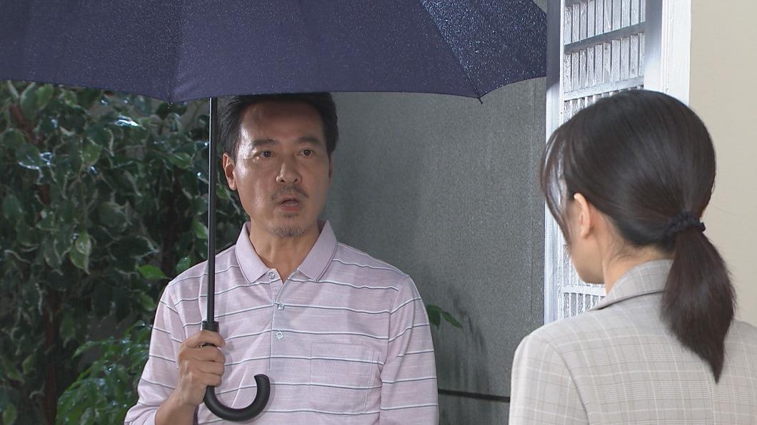 尹昭德戲裡要從楚宣家離開沒想到遭逢車禍。(圖/民視提供)