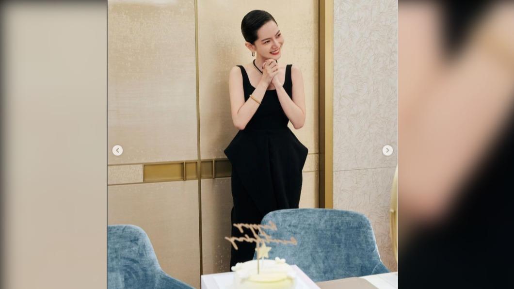 曾之喬在活動當天與巨星前輩、好友一同慶生，發文表示「好幸福！」（圖／翻攝自曾之喬IG）