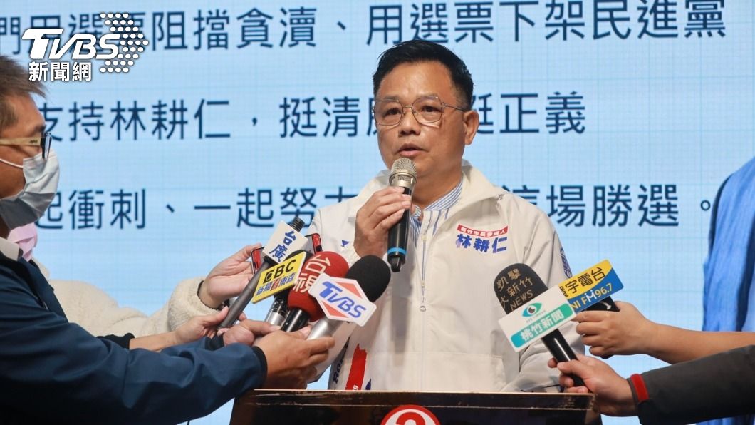 林耕仁隔空交火「雙虹」 質疑對手工程案、助理費案