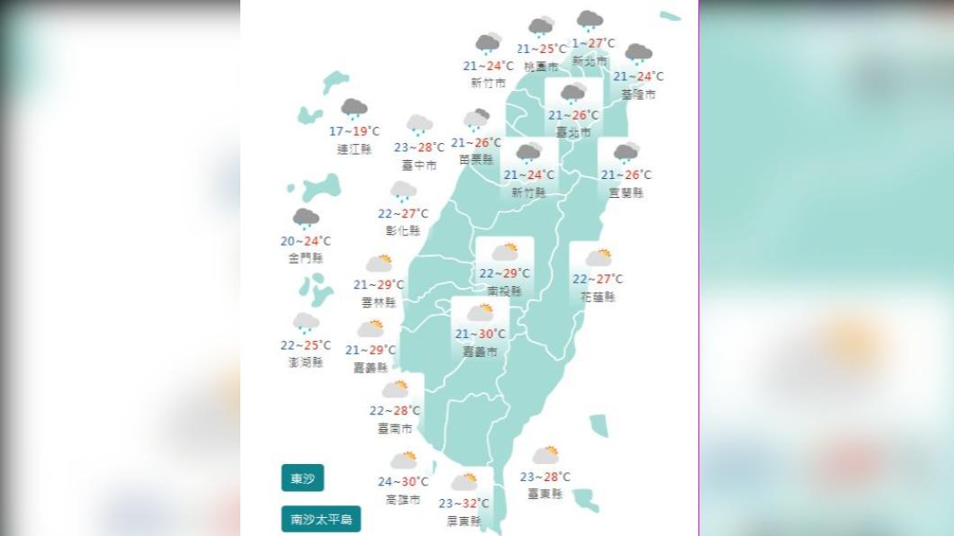 圖／中央氣象局