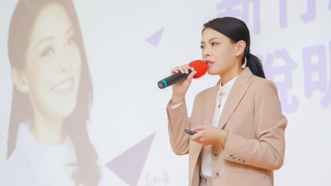 新竹市長候選人高虹安。(圖/翻攝自高虹安臉書)