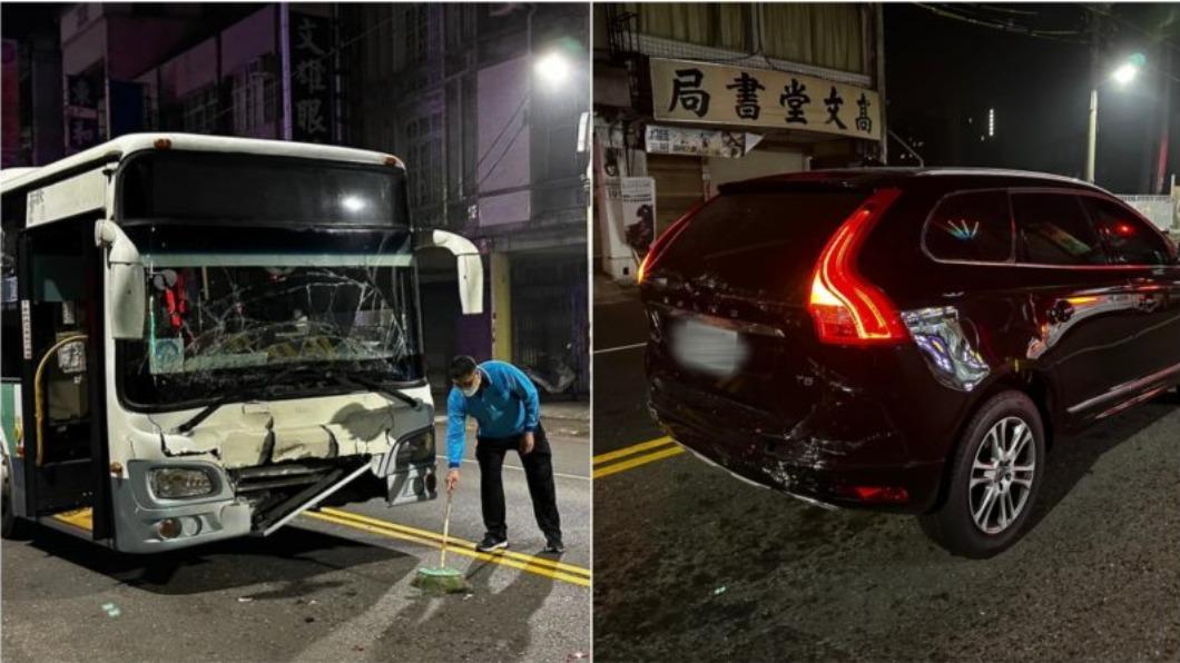 「瑞典坦克」遭無減速追撞!彈飛9秒僅擦傷 公車下場超慘
