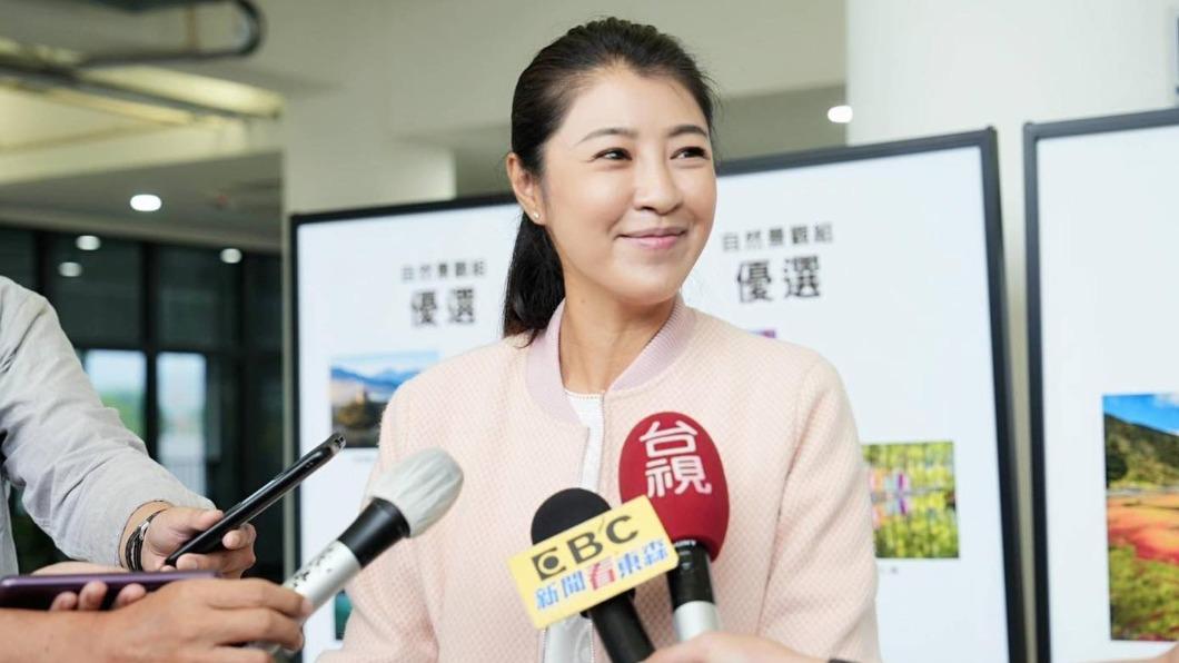 許淑華自行宣布當選南投縣縣長。(圖/翻攝自許淑華臉書)