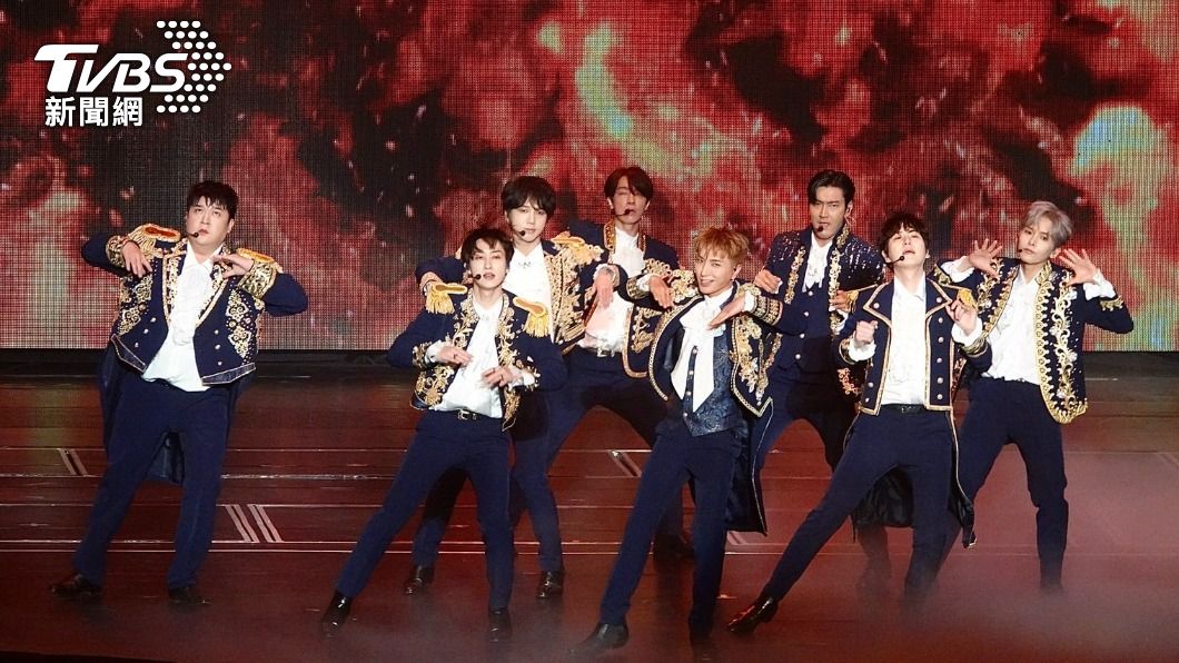 Super Junior的魅力滿點。(圖/黃城碩攝)