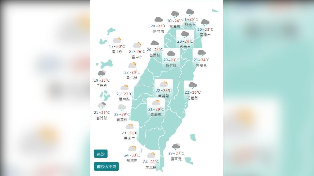 圖/中央氣象局