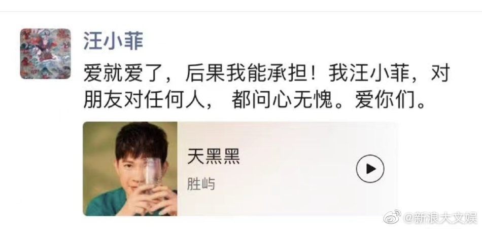 汪小菲朋友圈對話疑似流出。（圖／翻攝自新浪大文娛微博）