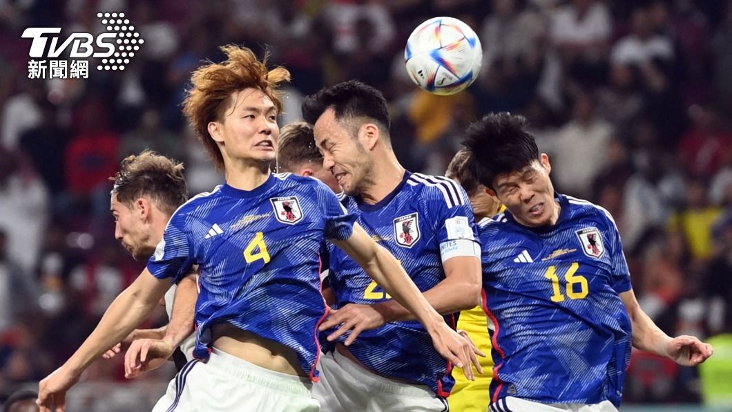 日本隊在23日E組第一輪比賽扳倒德國,以2比1收下首場勝利。(圖/達志影像路透社)