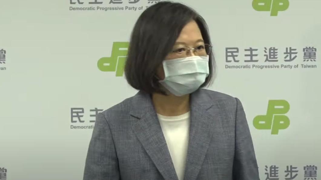 身兼民進黨主席的總統蔡英文。(圖/TVBS資料畫面)