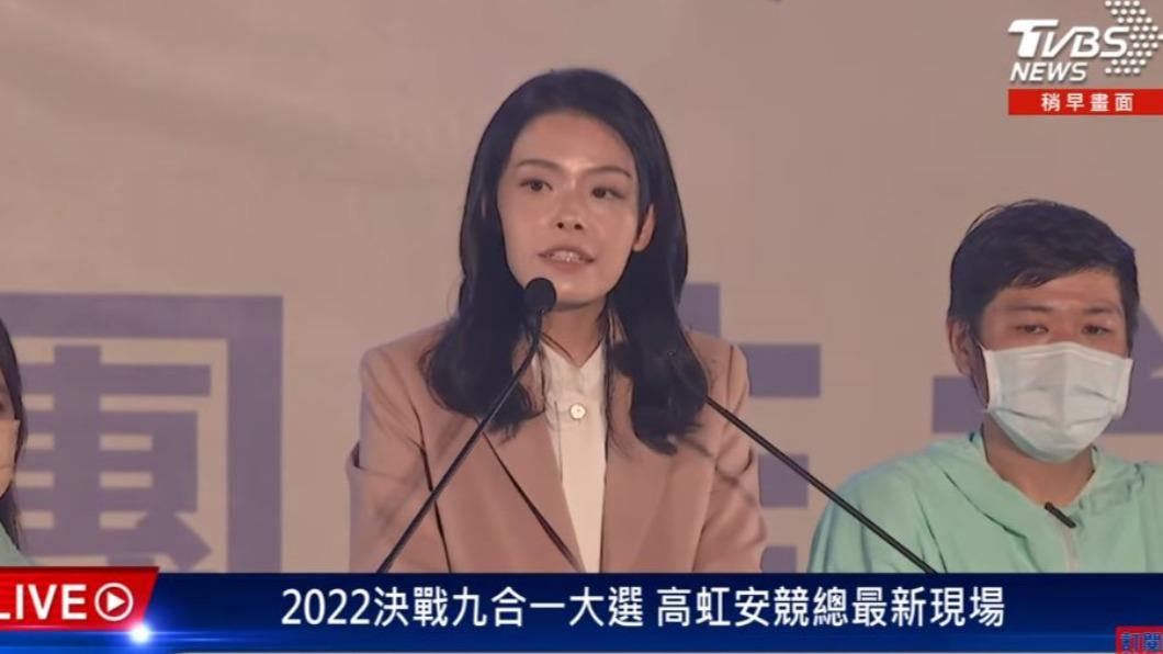 高虹安勝選後，民眾黨也要開始規劃如何透過新竹市繼續成長。（圖／TVBS）