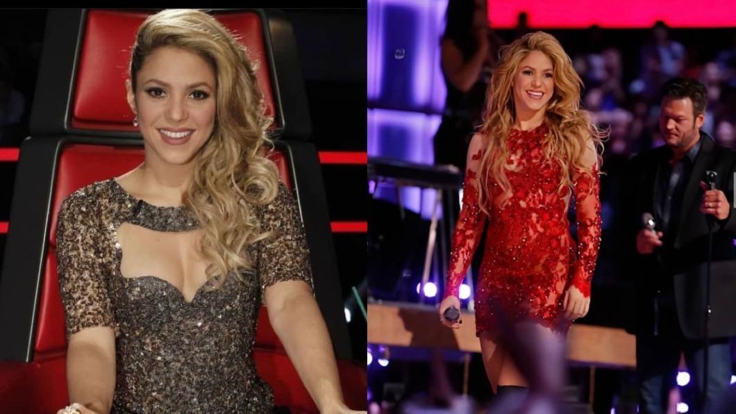 夏奇拉在2013年與2014年擔任過《美國好聲音》的導師。(圖/翻攝自goddesshakira、shaki.cute19 IG)