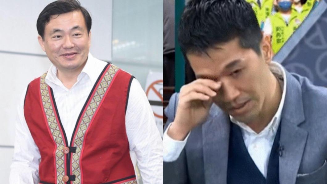 洪耀福與何志偉槓上。(圖/翻攝自洪耀福臉書、年代新聞CH50 YT)