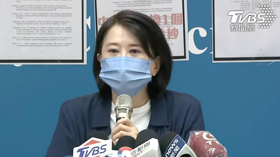 國民黨台北市議員王鴻薇。（圖／TVBS）