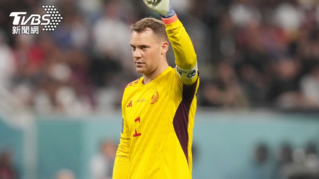 德國將在28日凌晨3點面對西班牙，圖為隊長諾伊爾（Manuel Neuer）。（圖／達志影像美聯社）