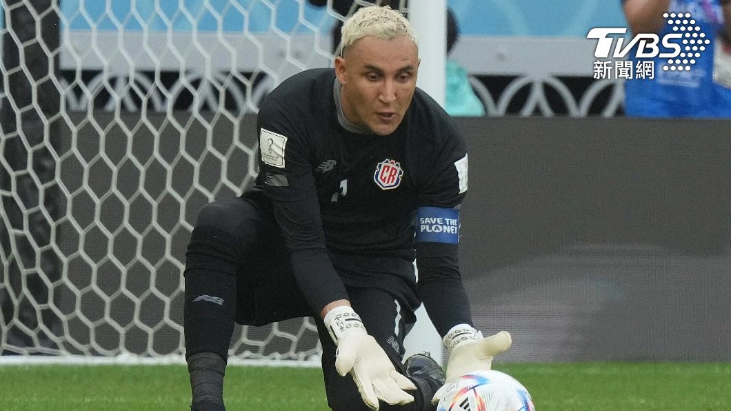 哥斯大黎加的靈魂人物,守門員納瓦斯(Keylor Navas)。(圖/達志影像美聯社)