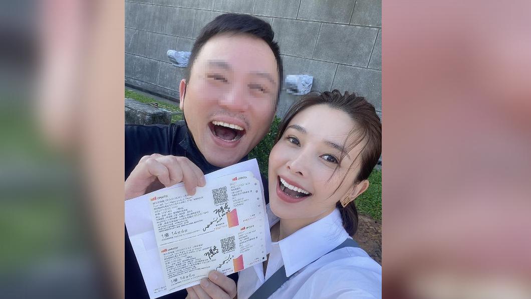吳婉君感謝朋友幫忙得到主角親筆簽名。（圖／翻攝自吳婉君 Cocco Wu臉書）