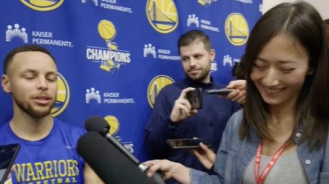 宮河麻耶曾是日本駐NBA金州勇士隊專屬記者，因採訪過柯瑞（Stephen Curry）而聲名大噪。（圖／翻攝自 IG maya_m0901）
