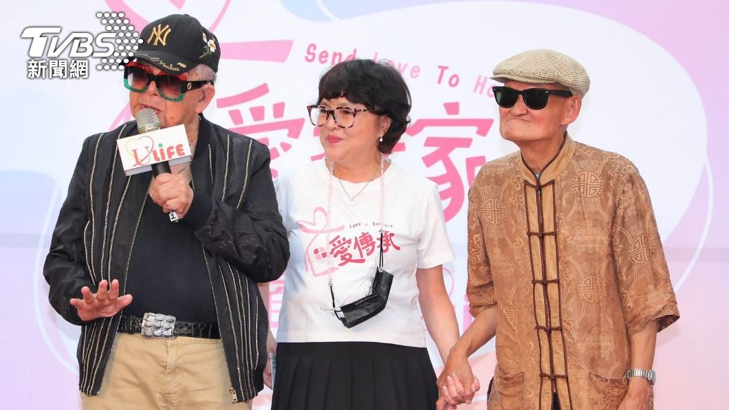 林松義、紀寶如和李炳輝出席公益活動。(圖/黃城碩攝)