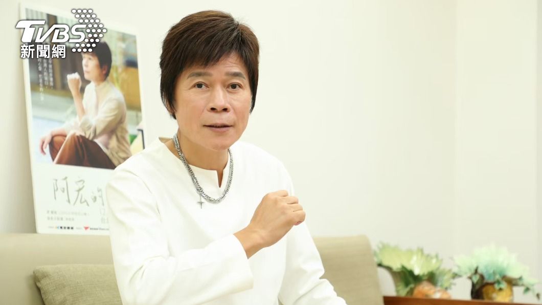 洪榮宏睽違4年終於開唱,更是首度攻蛋。(圖/黃城碩攝)