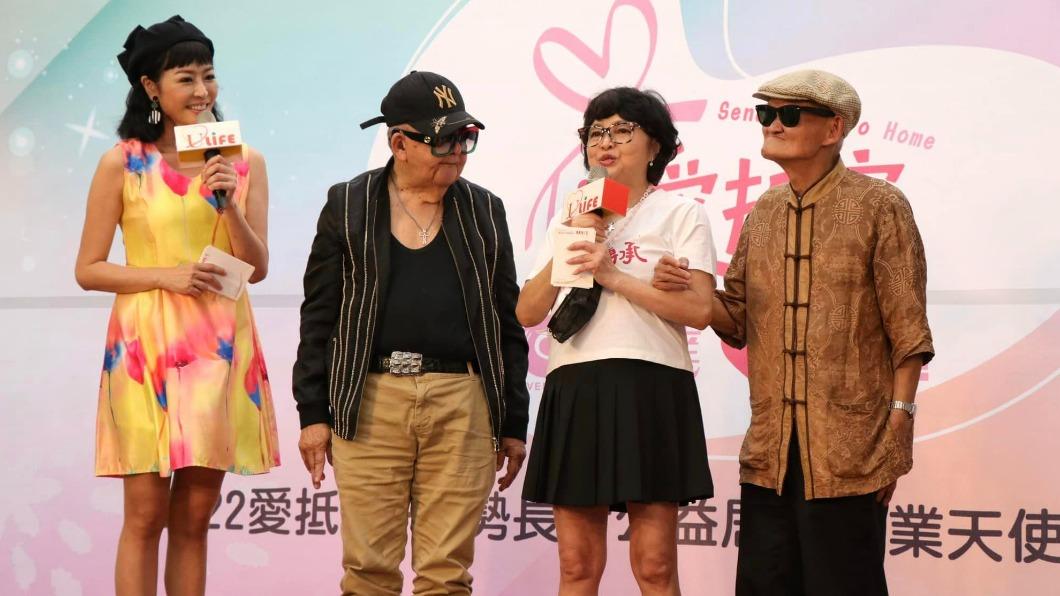 林松義(圖左二)近日出席活動,氣色相當好。(圖/翻攝自U-Life 台灣優質生命協會臉書)