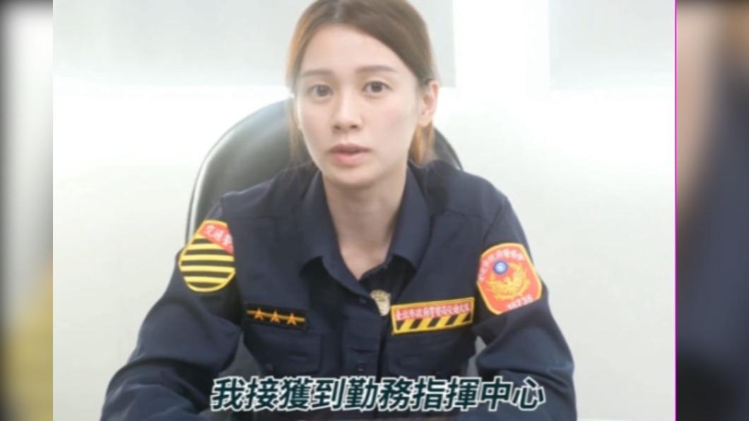 後續林思妤也拍攝宣導影片,講述事故防治的觀念。(圖/翻攝自北市好行.交大隨行臉書)