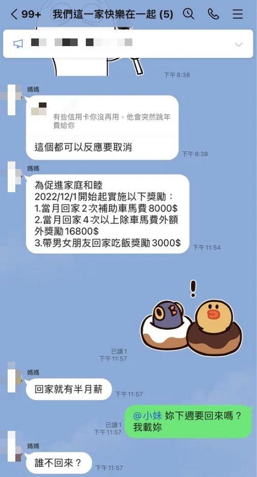 為了讓小孩回家，媽媽大手筆給獎勵。（圖／翻攝自Dcard）