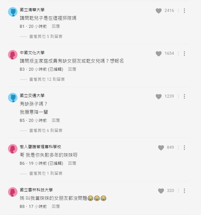 底下一票網友超羨慕。（圖／翻攝自Dcard）