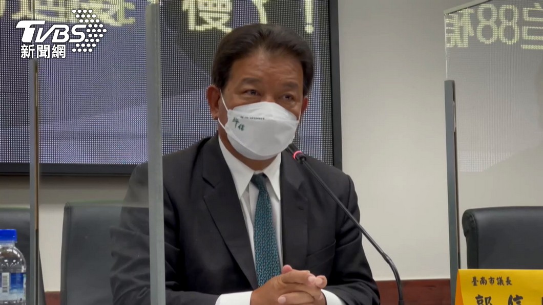 台南市議會議長郭信良。(圖/TVBS)