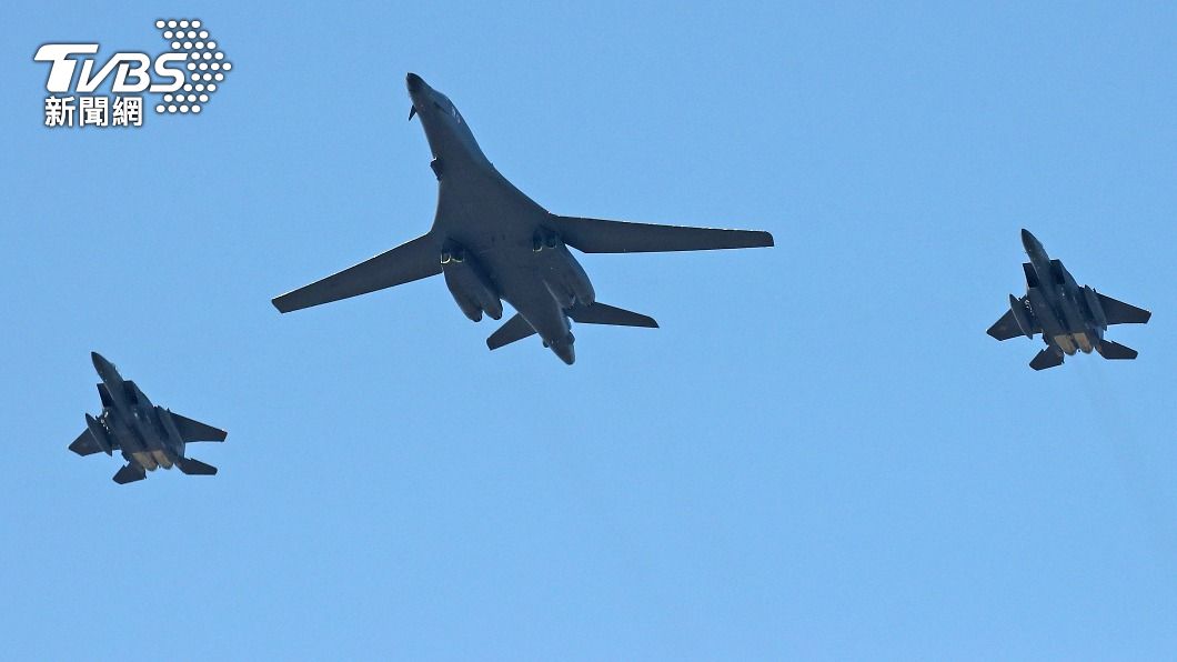 韓國立刻派F-15K等戰機緊急升空警戒。(資料照/達志影像美聯社)