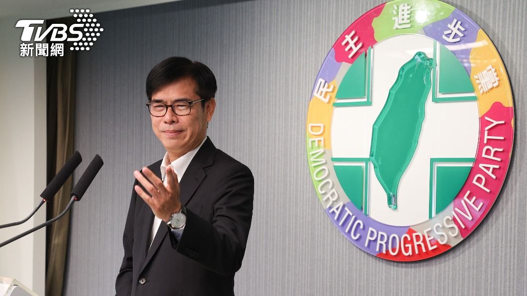 民進黨目前由陳其邁接任代理主席。(圖/中央社)