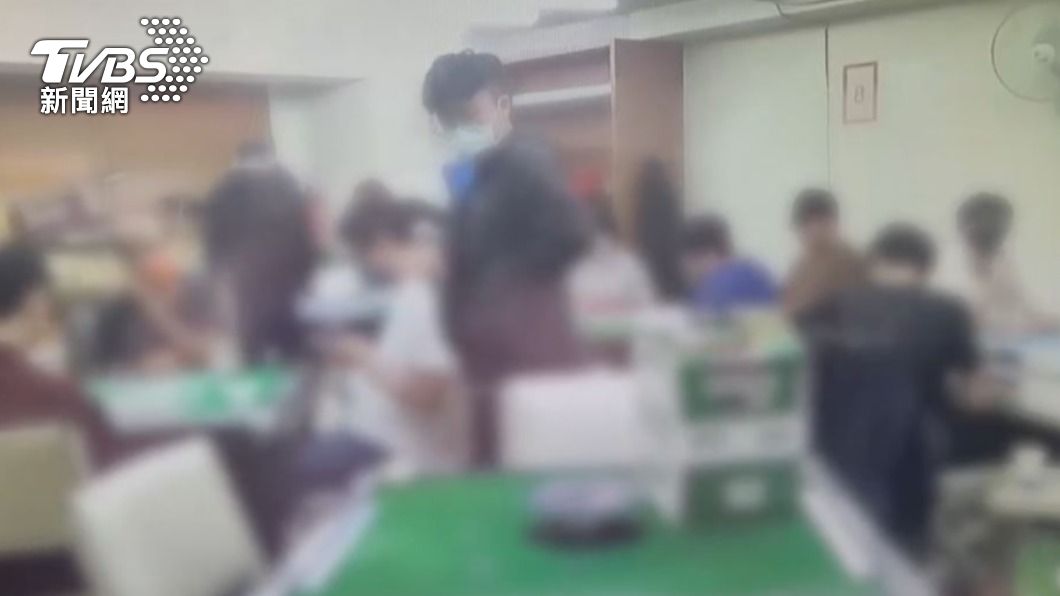 冠軍棋牌社實際上是民眾打麻將賭博的場所。（圖／TVBS）