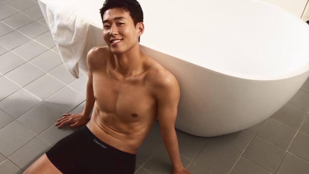 孫興慜擁有帥氣外型及健壯身材。(圖/翻攝hm_son7 IG)