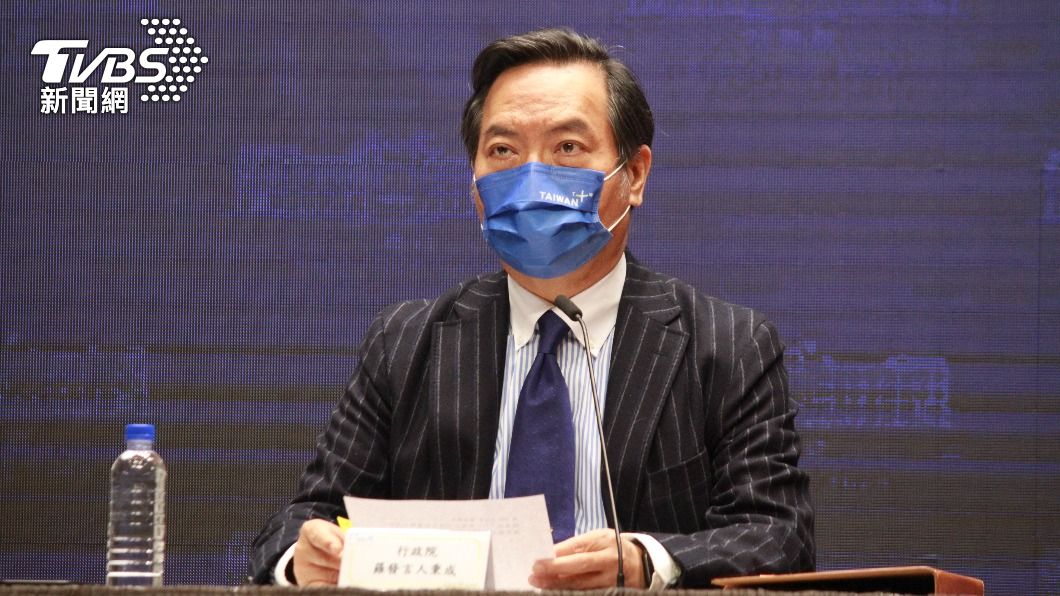 行政院發言人羅秉成。（圖／方炳超攝）