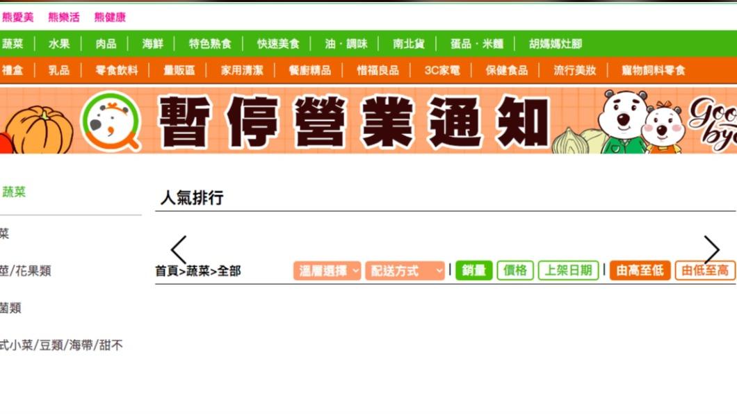 熊媽媽買菜網收攤!業者證實「大環境變化快」 12/8停業