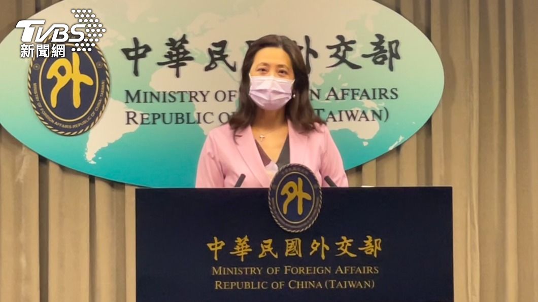 外交部發言人歐江安(圖/TVBS)