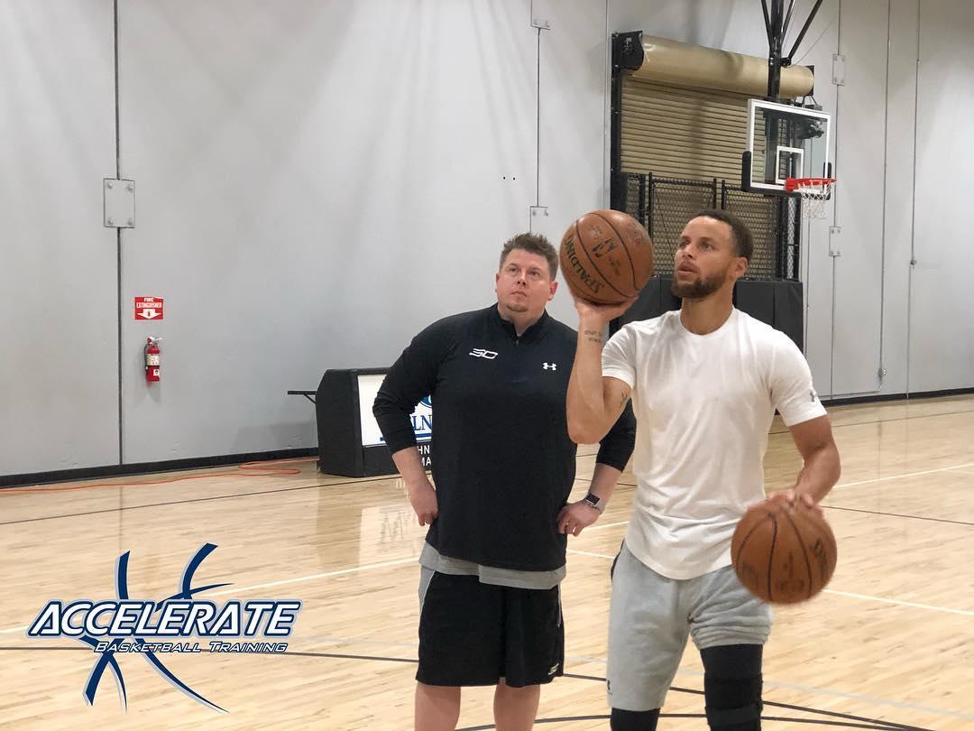 Brandon Payne是柯瑞的訓練師。(圖/翻攝自Brandon Payne IG)