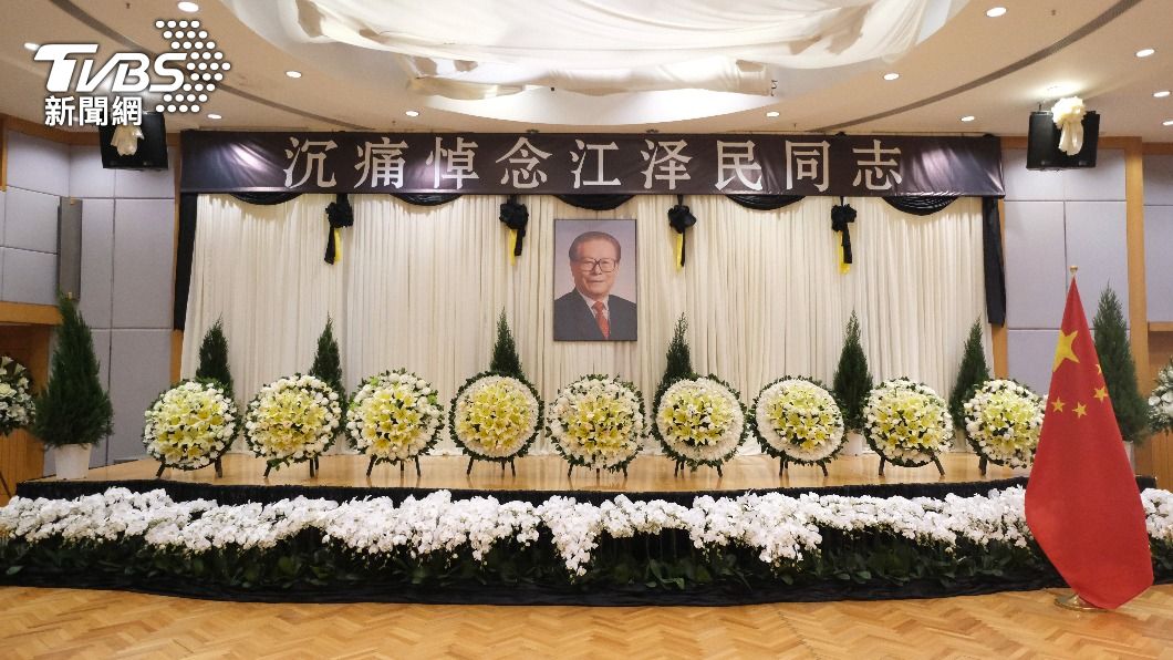 江澤民曾兩度會見台灣統派。(圖/達志影像美聯社)