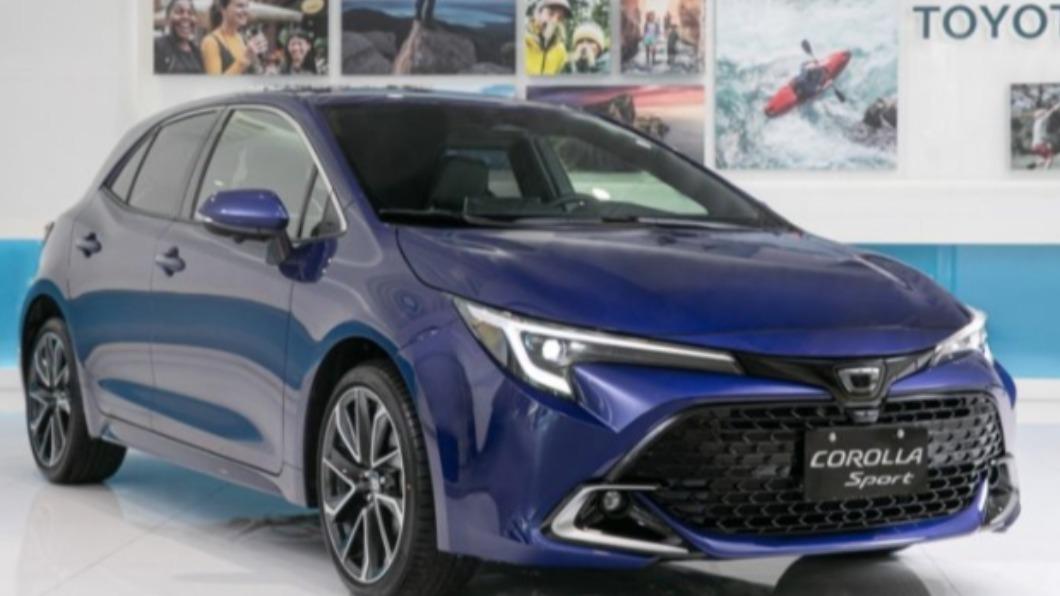新年式Toyota Corolla Sport是漲價幅度最低的進口車,僅漲2.4萬。 (圖/ Toyota)