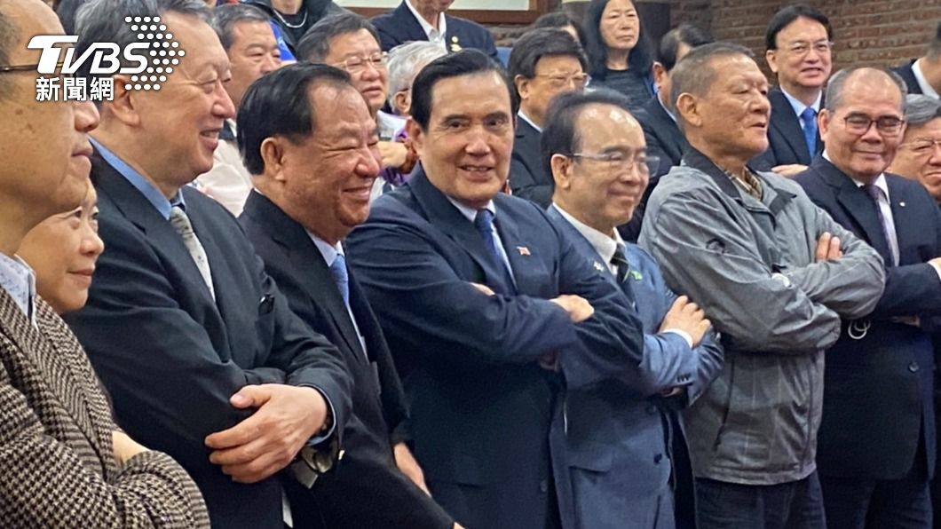 前總統馬英九今出席「2022 年教國團菁英論壇」。(圖/林至柔攝)